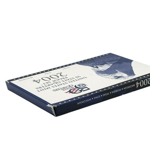 2004 US Mint State Quarters Proof Set Holiday Heritage Collection - Picture 6 of 8